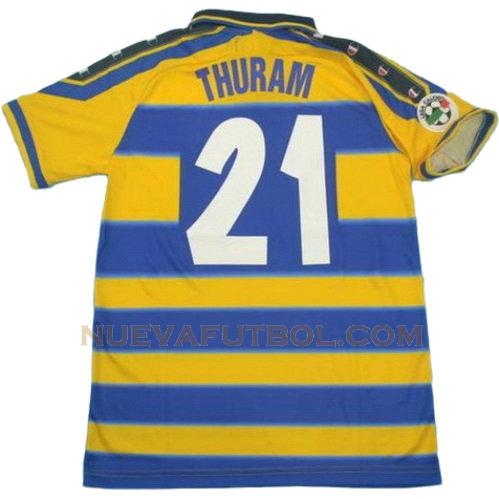 primera camiseta thuram 21 parma 1999-2000 hombre