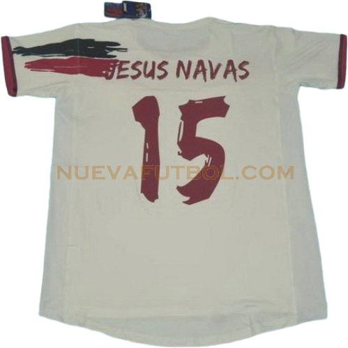 primera camiseta uesus navas 15 sevilla 2006-2007 hombre