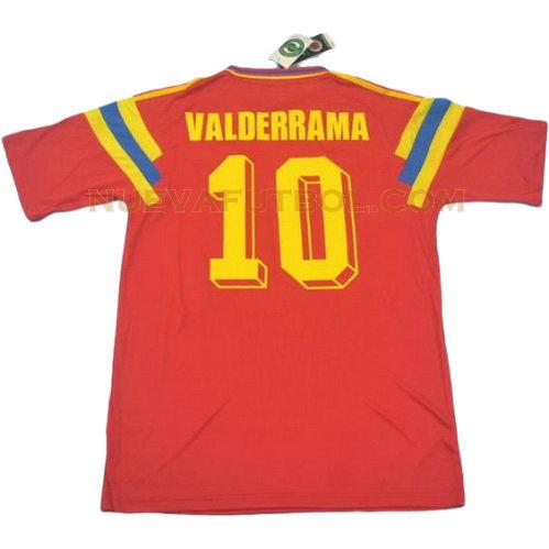 primera camiseta valderrama 10 colombia 1990 hombre