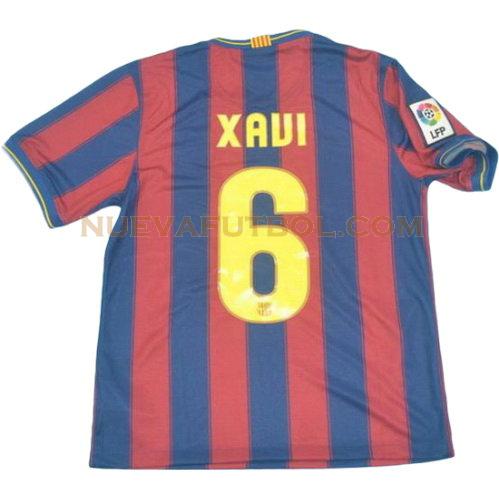primera camiseta xaui 6 barcelona 2009-2010 hombre