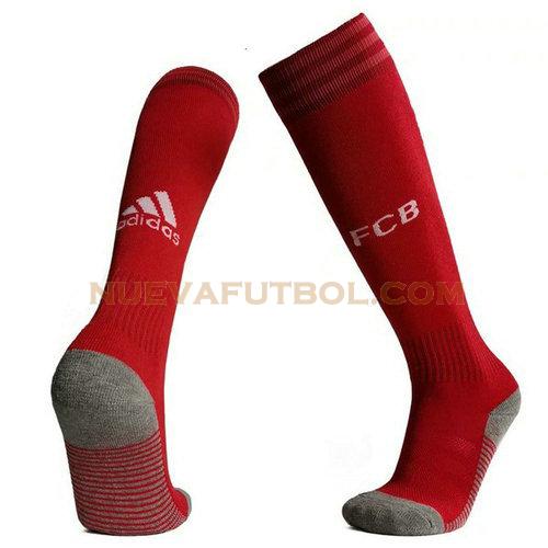 primera equipacion calcetines bayern de múnich 2019-2020 rojo hombre