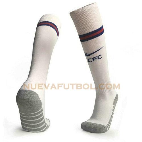 primera equipacion calcetines chelsea 2019-2020 blanco hombre