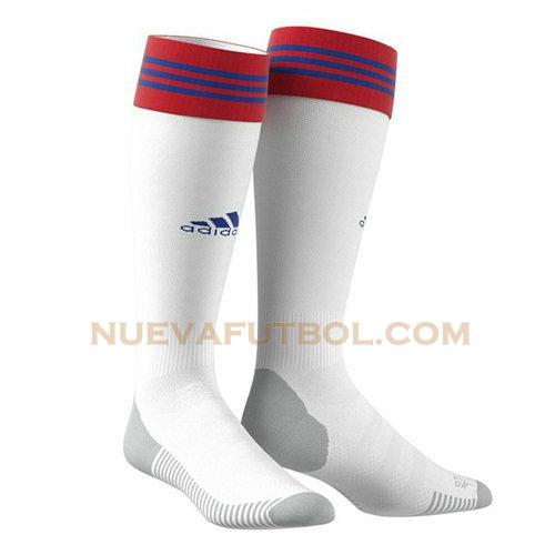 primera equipacion calcetines lyon 2018-2019 blanco hombre