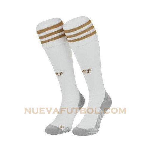 primera equipacion calcetines real madrid 2019-2020 blanco hombre
