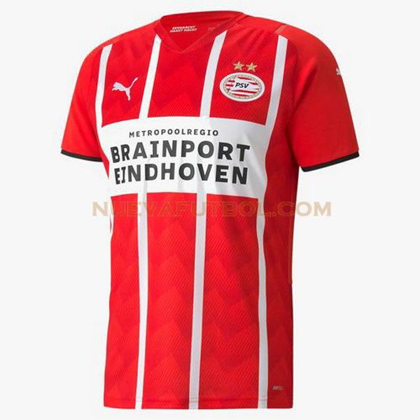 primera equipacion camiseta psv eindhoven 2021 2022 rojo blanco hombre