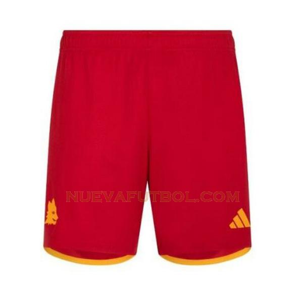 primera pantalones cortos as roma 2023 2024 rojo hombre