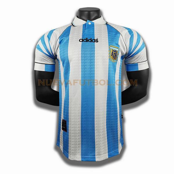primera player camiseta argentina 1994 1996 blanco azul hombre