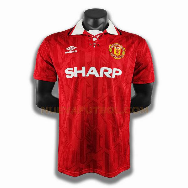 primera player camiseta manchester united 1994 rojo hombre