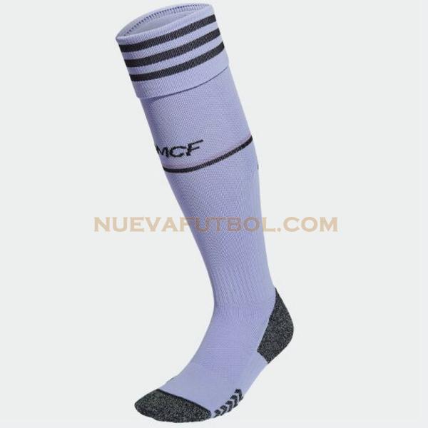 segunda calcetines real madrid 2022 2023 purple hombre