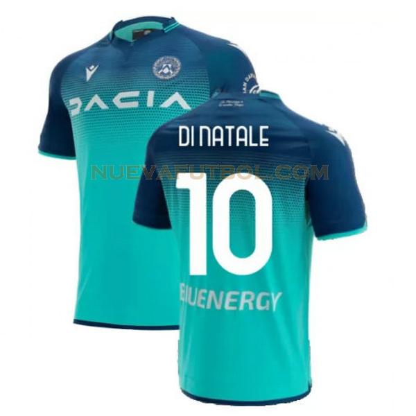 segunda camiseta (di natale 10 udinese calcio 2021 2022 verde hombre