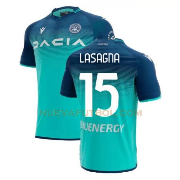 segunda camiseta (lasagna 15 udinese calcio 2021 2022 verde hombre