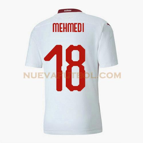 segunda camiseta admir mehmedi 18 suiza 2020 hombre