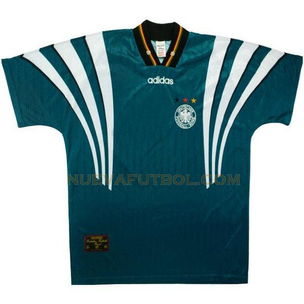 segunda camiseta alemania 1996 verde hombre