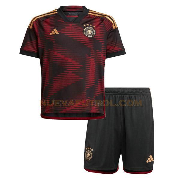 segunda camiseta alemania 2022 rojo niño