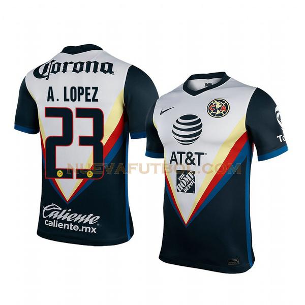 segunda camiseta antonio lopez 23 club américa 2020-2021 hombre