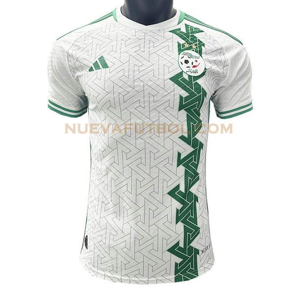 segunda camiseta argelia player 2024 blanco hombre