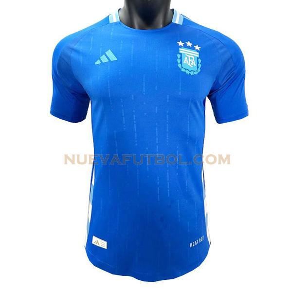 segunda camiseta argentina player 2024 azul hombre