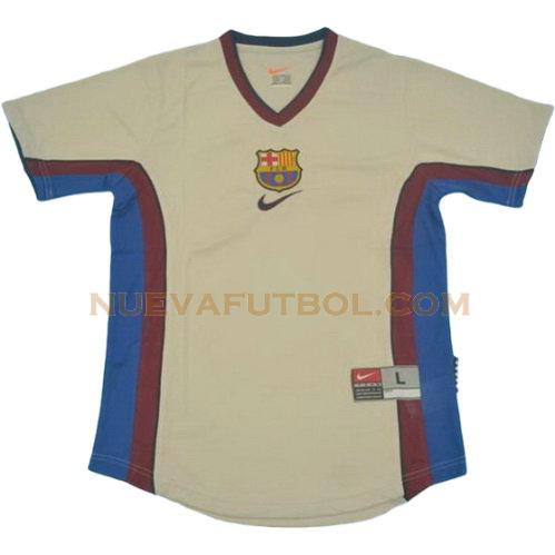 segunda camiseta barcelona 1999-2000 hombre
