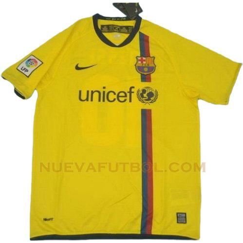 segunda camiseta barcelona lfp 2008-2009 hombre