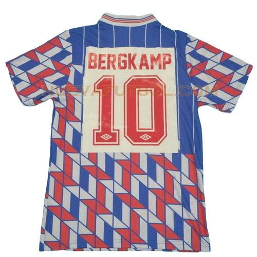 segunda camiseta bergkamp 10 ajax 1990 hombre