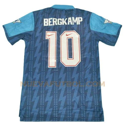 segunda camiseta bergkamp 10 arsenal 1994 hombre