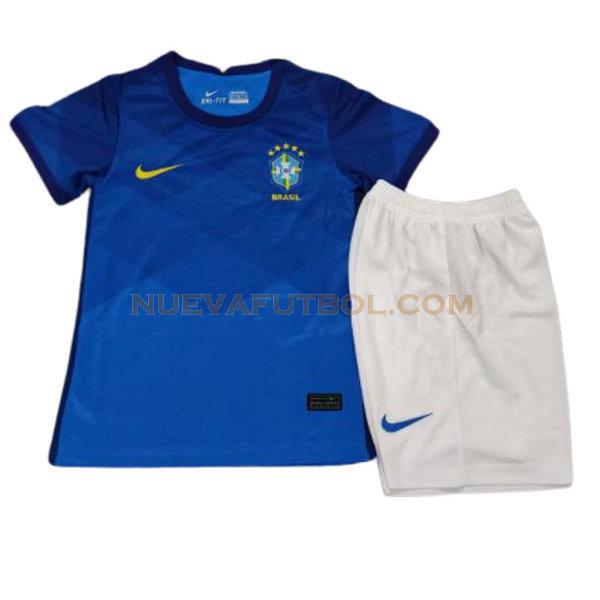 segunda camiseta brasil 2020 azul niño
