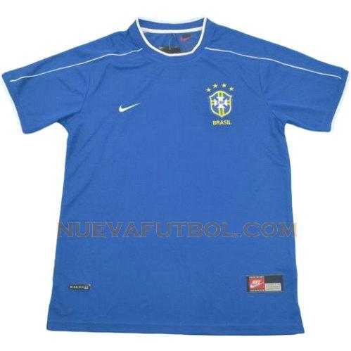 segunda camiseta brasil copa mundial 1998 hombre