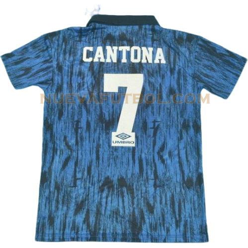 segunda camiseta cantona 7 manchester united 1992-1993 hombre