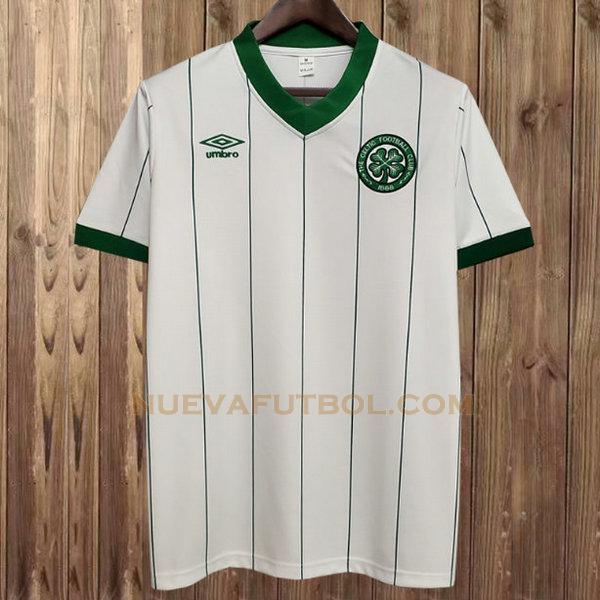 segunda camiseta celtic 1982-1983 blanco hombre