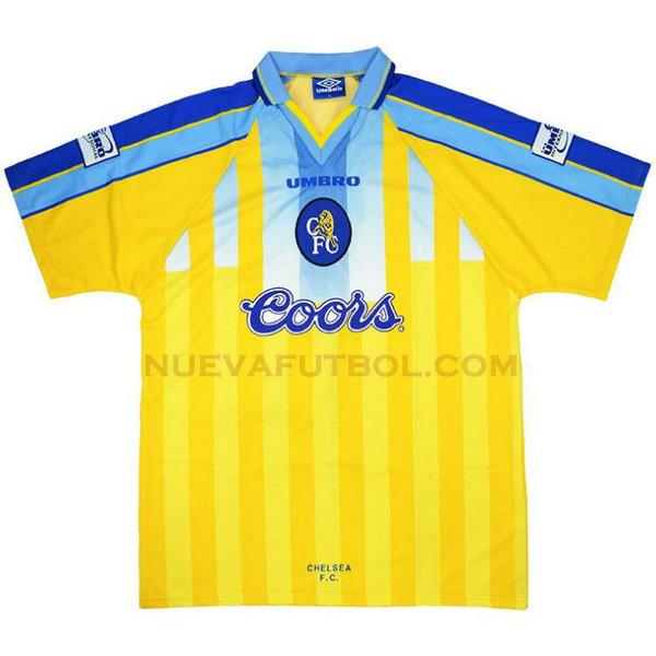 segunda camiseta chelsea 1996-1997 yellow hombre