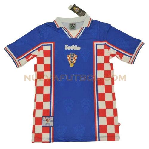 segunda camiseta croacia 1998 hombre