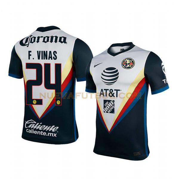 segunda camiseta federico vinas 24 club américa 2020-2021 hombre