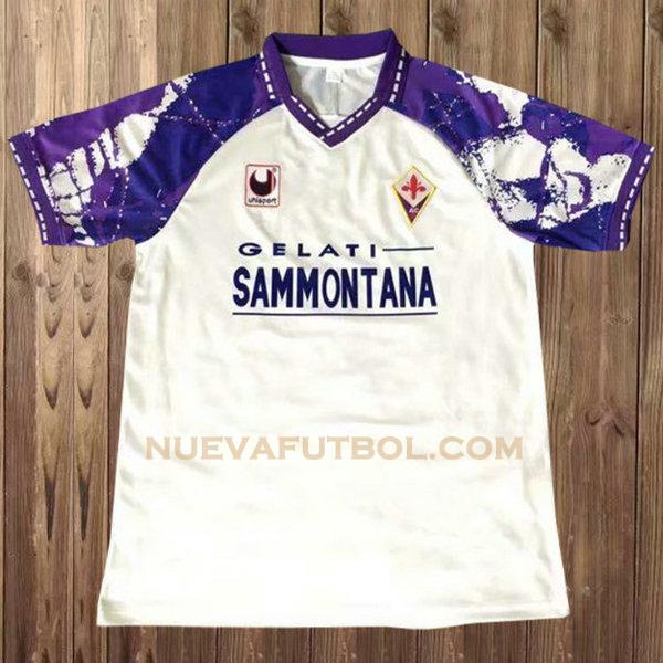 segunda camiseta fiorentina 1994-1995 blanco hombre