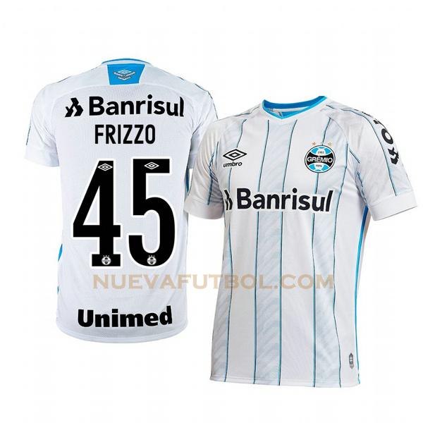 segunda camiseta frizzo 45 grêmio fbpa 2020-2021 hombre
