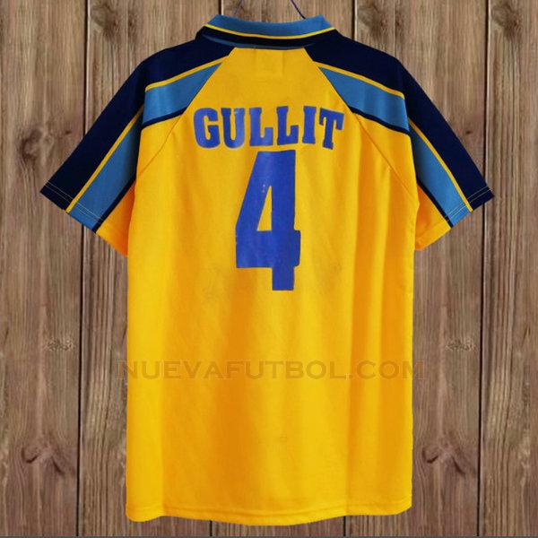 segunda camiseta gullit 4 chelsea 1996-1997 yellow hombre