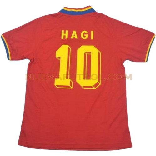 segunda camiseta hagi 10 romania copa mundial 1994 hombre