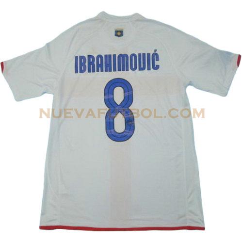 segunda camiseta ibrahimouic 8 inter milan 2007-2008 hombre
