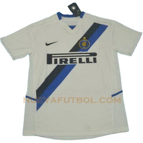 segunda camiseta inter milan 2002-2003 hombre