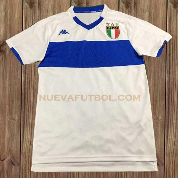 segunda camiseta italia 1999 blanco hombre
