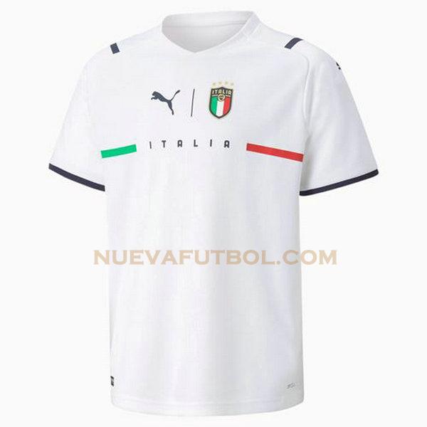 segunda camiseta italia 2021 2022 blanco hombre