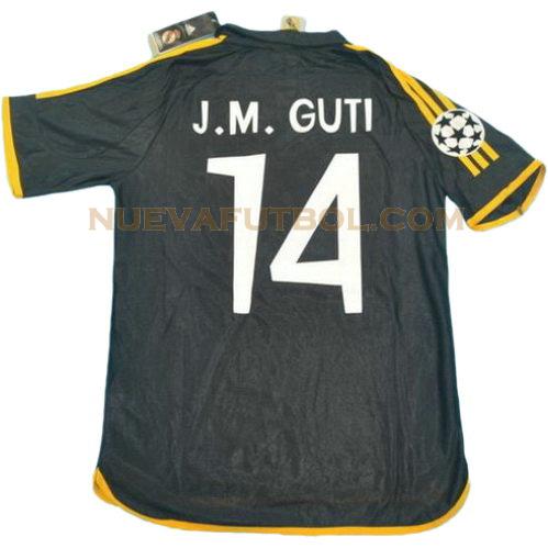 segunda camiseta j.m. guti 14 real madrid 1999-2000 hombre