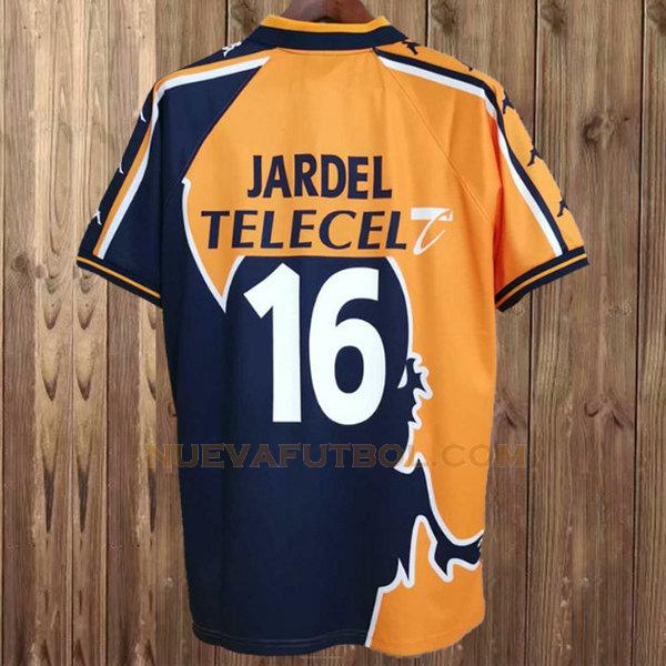 segunda camiseta jardel 16 oporto 1997-1999 orange hombre
