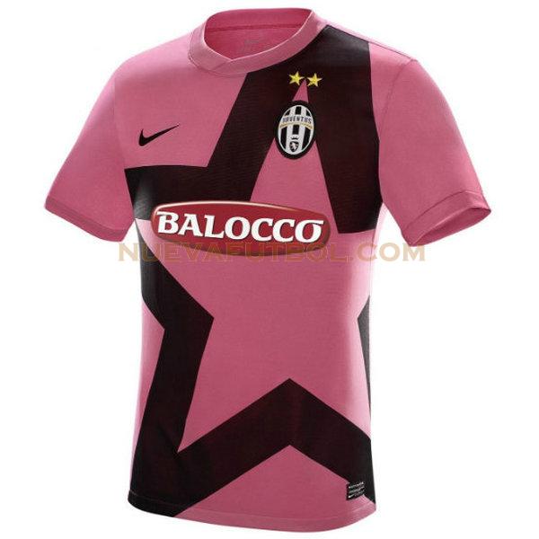 segunda camiseta juventus 2011-2012 rosa hombre