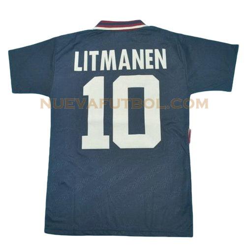 segunda camiseta litmanen 10 ajax 1994-1995 hombre