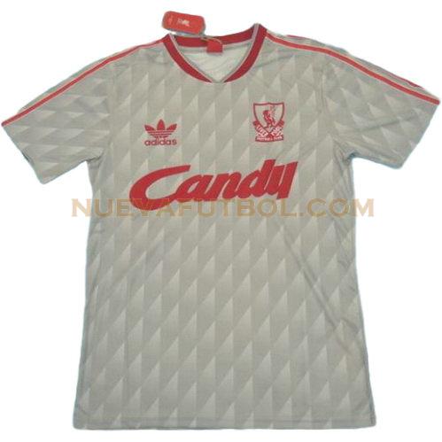 segunda camiseta liverpool 1989-1991 hombre