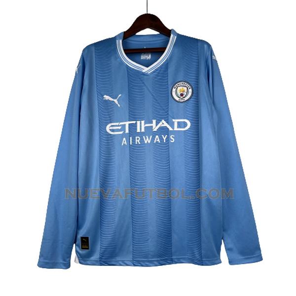 segunda camiseta manchester city ml 2023 2024 azul hombre