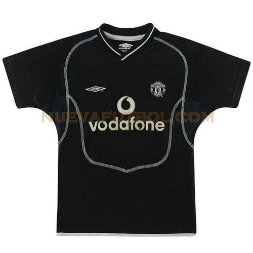 segunda camiseta manchester united 2000 2002 hombre
