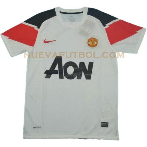 segunda camiseta manchester united 2010-2011 hombre