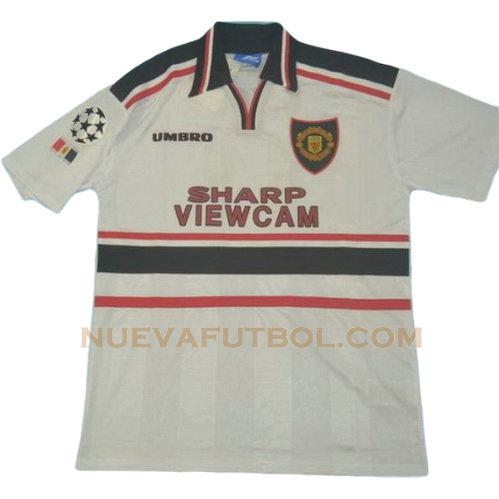 segunda camiseta manchester united lega 1998-1999 hombre