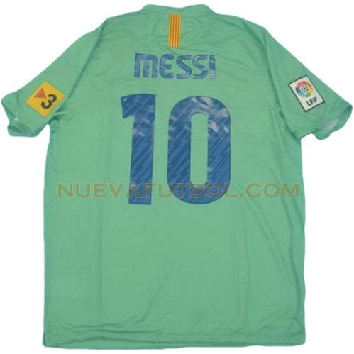 segunda camiseta messi 10 barcelona lfp 2010-2011 hombre